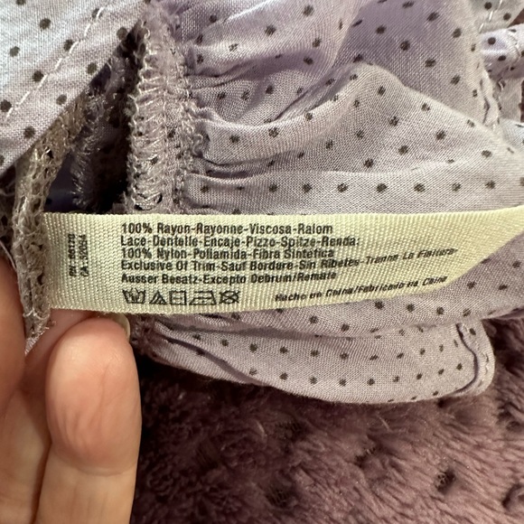 Intimately Free People Lavender Voile Lace Trapeze Dress - Picture 11 of 11